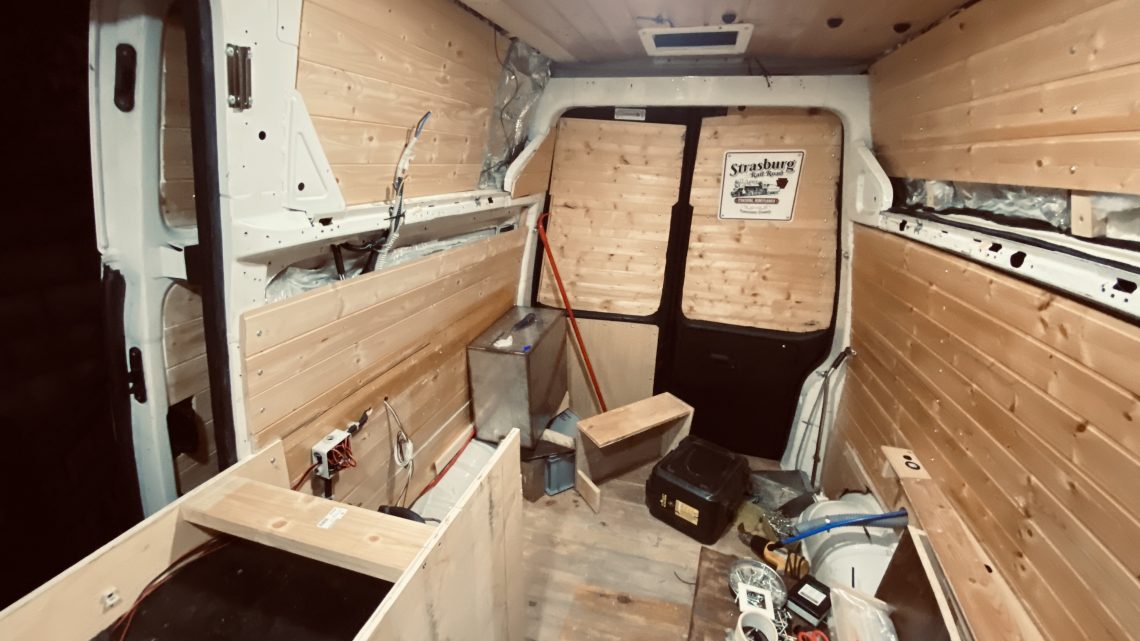 VW T5: altre modifiche interna